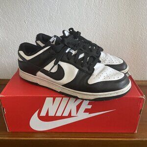Nike Dunk Low Retro White Black Panda DD1391-100 Mens Size 9.5